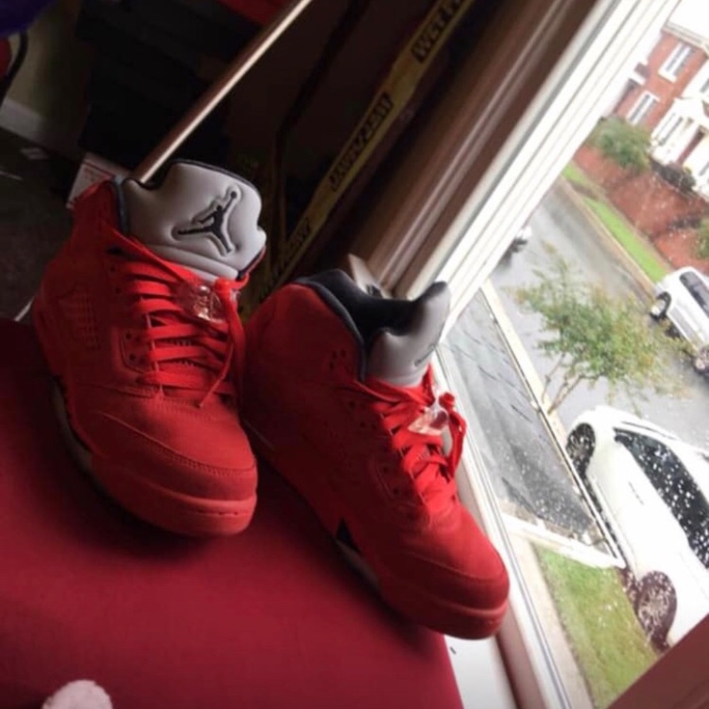 Retro 5 suede